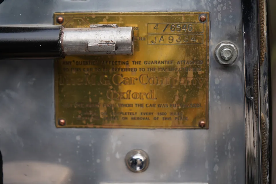 1929 MG 18/80 Mk I Tourer, photograph 20