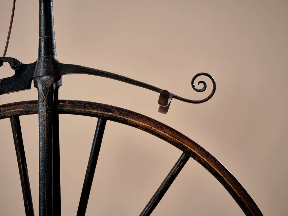 1869 Compagnie Parisienne Velocipede, photograph 3
