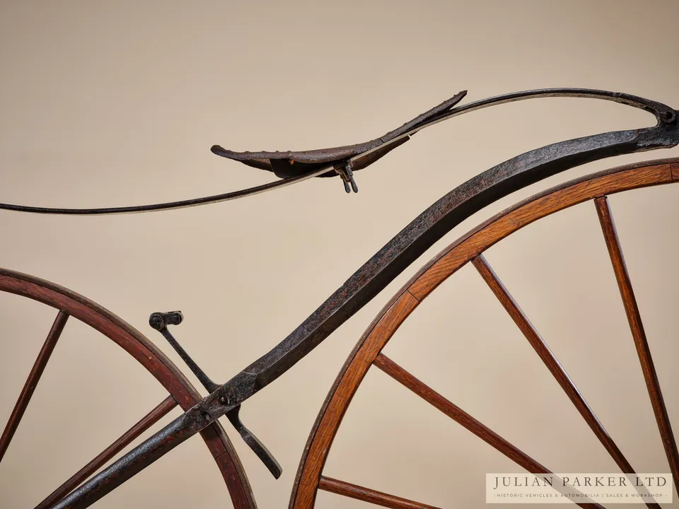 c.1869 French Velocipede, photograph 1