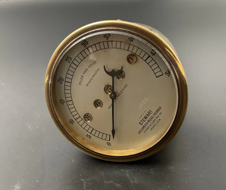 Stewart speedometer and mileage recorder, Chicago