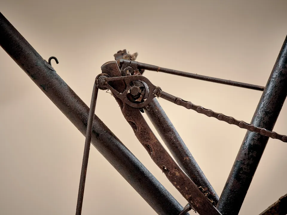 c.1896 "Alert" Lever-Operated Bicycle, photograph 9