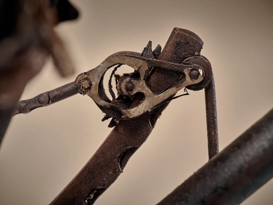 c.1896 "Alert" Lever-Operated Bicycle, photograph 15