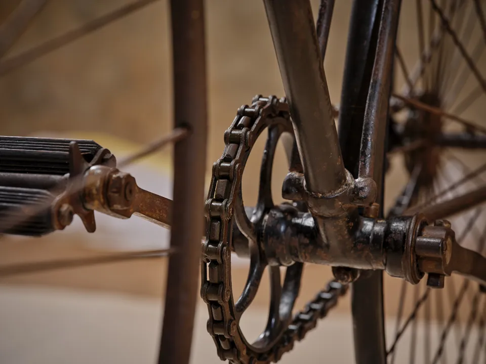 1890 Coventry Machinists' Co. Model C Safety Bicycle, photograph 12