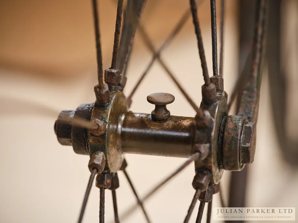 46-inch Transitional Starley Bicycle, photograph 5