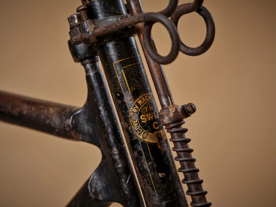 1890 Coventry Machinists' Co. Model C Safety Bicycle, photograph 3