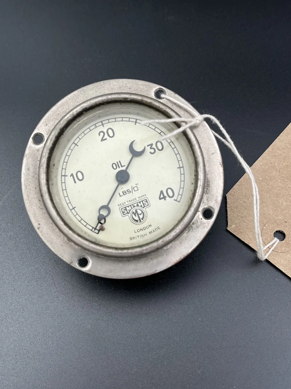 Smiths oil pressure gauge