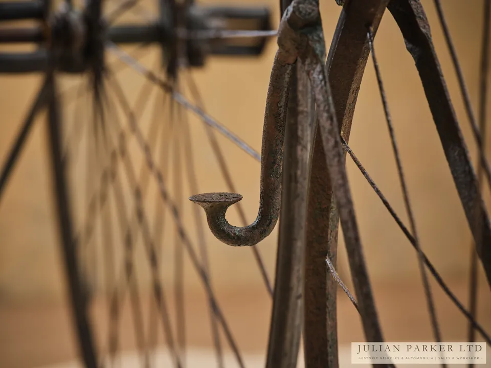 46-inch Transitional Starley Bicycle, photograph 15