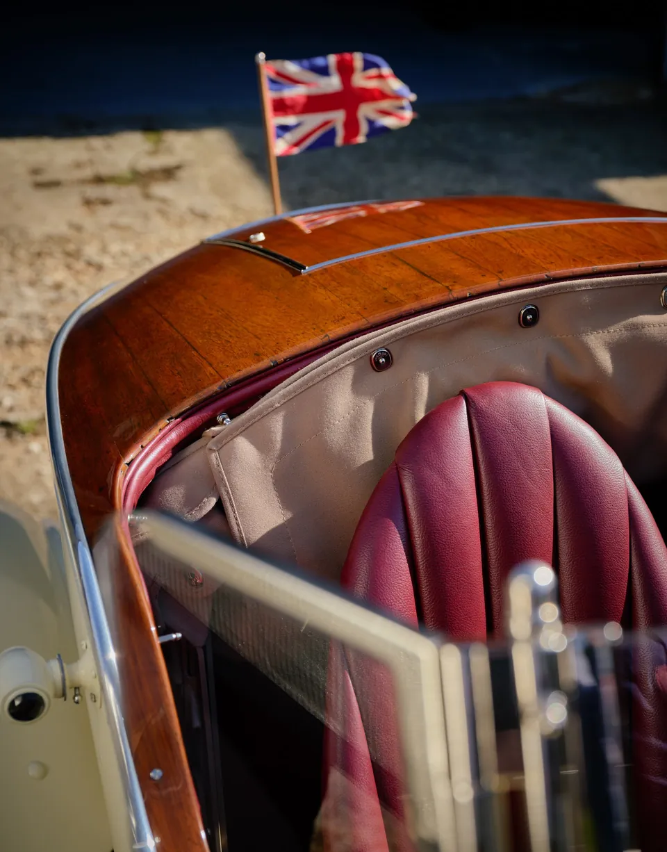 1927 Bentley 3 Litre Speed Model boat-tail, photograph 9
