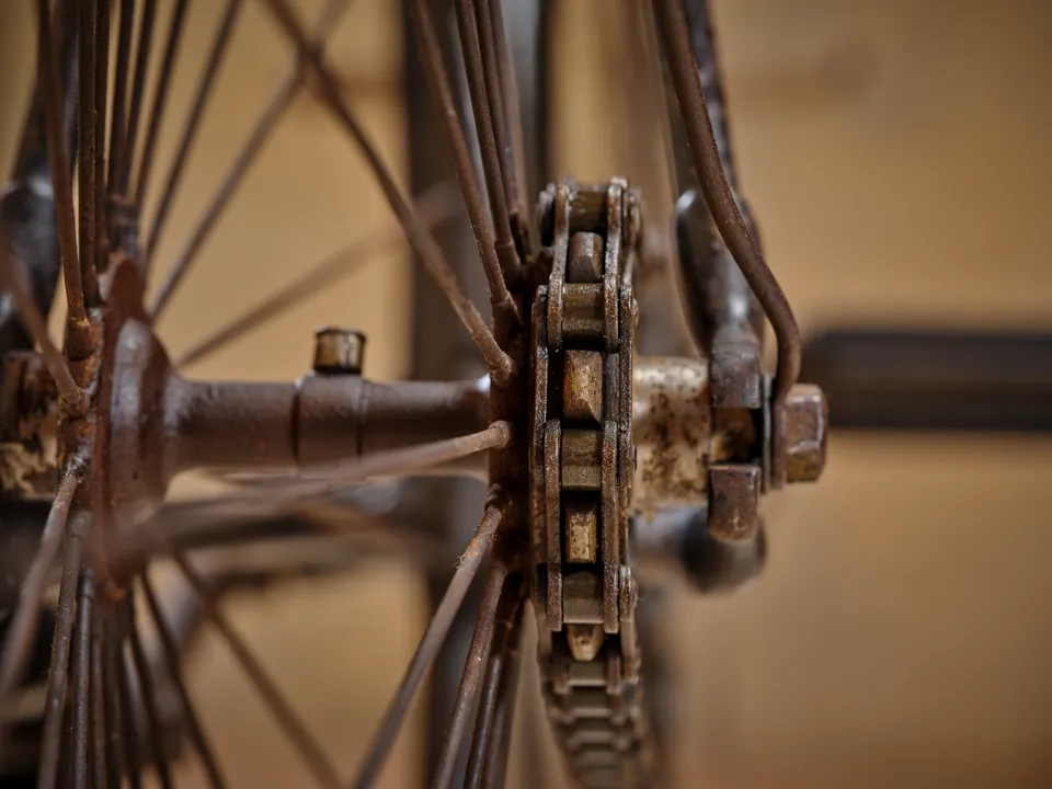 1890 Coventry Machinists' Co. Model C Safety Bicycle, photograph 21