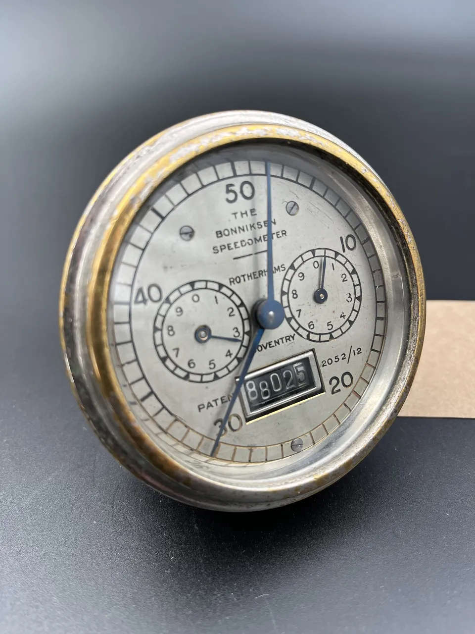 Bonniksen 50mph speedometer