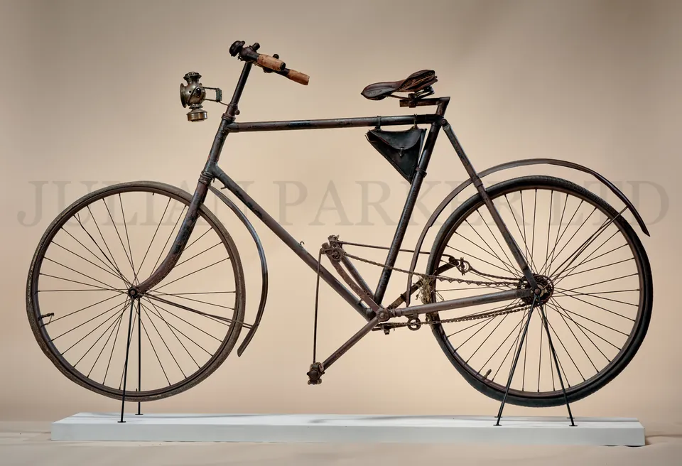 c.1896 "Alert" Lever-Operated Bicycle, photograph 11