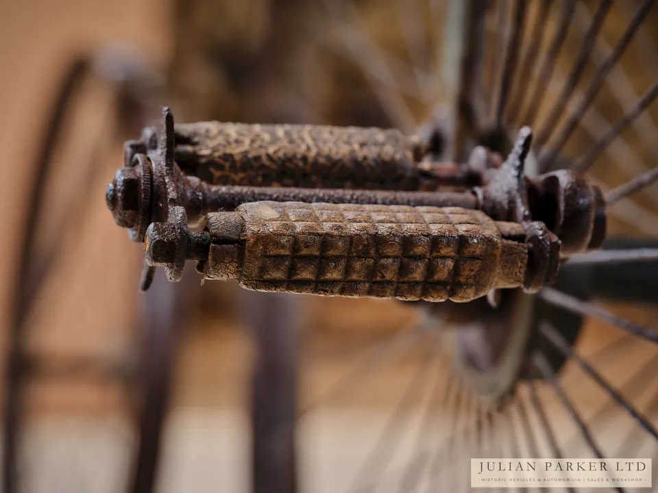Geared Ordinary with Pneumatic Tyres, photograph 15
