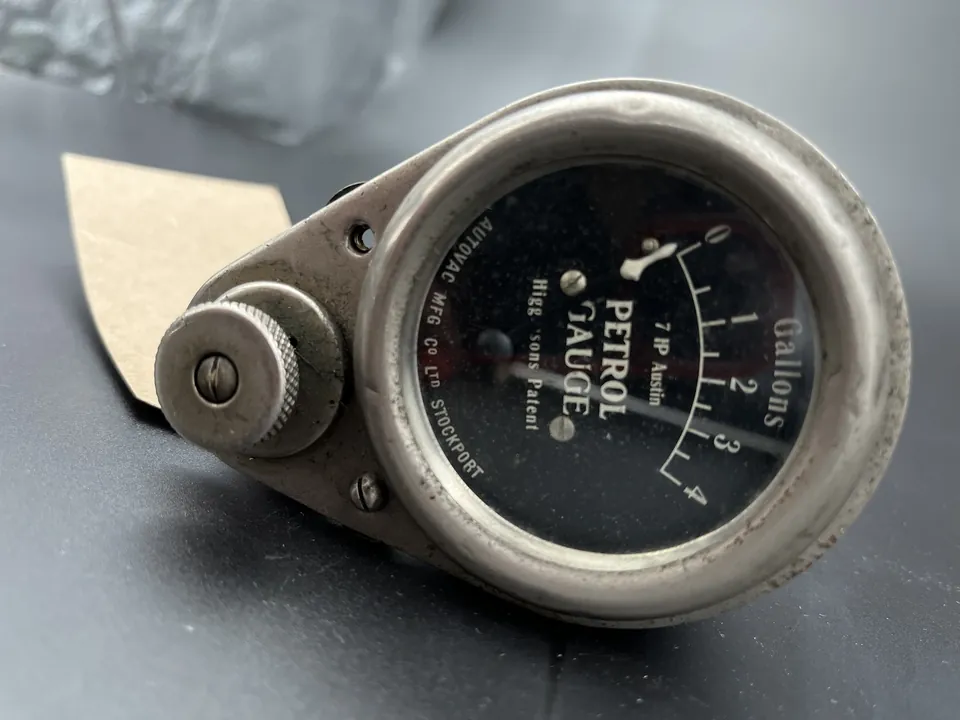 Autovac of Stockport Austin Seven petrol gauge