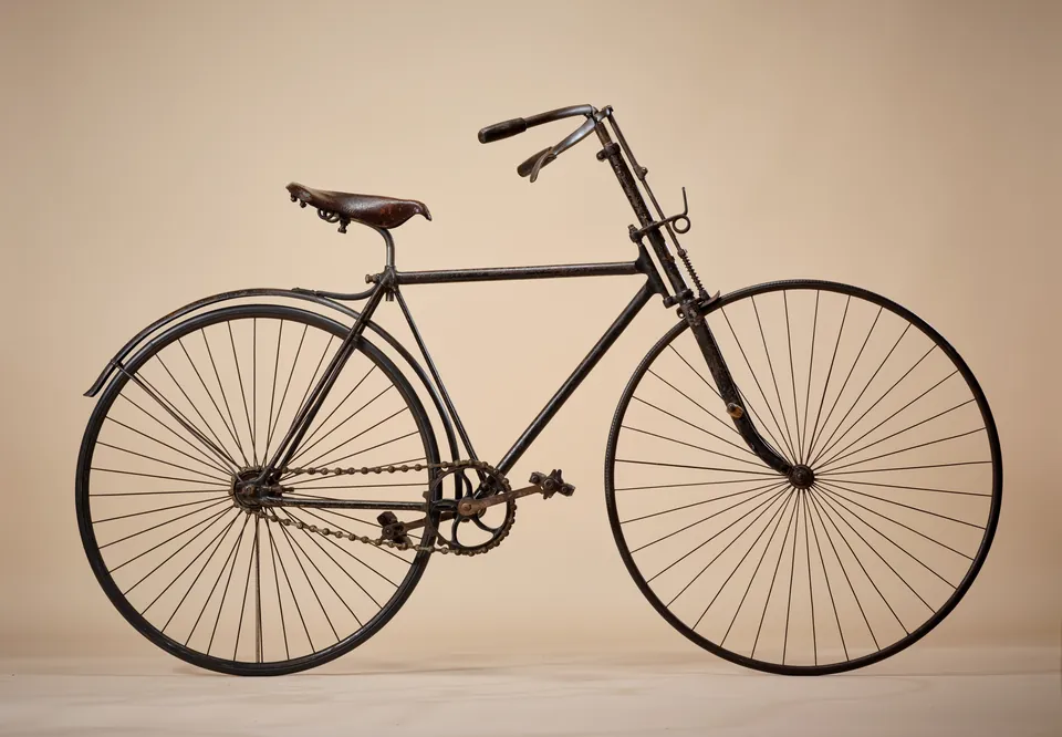 1890 Coventry Machinists' Co. Model C Safety Bicycle, photograph 1