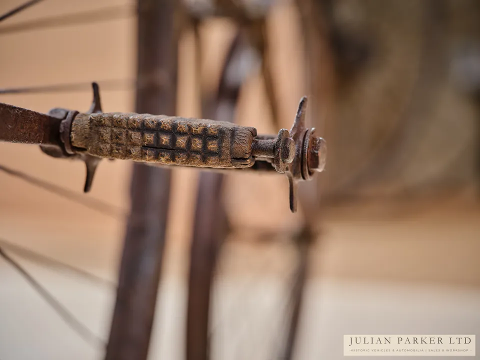Geared Ordinary with Pneumatic Tyres, photograph 6