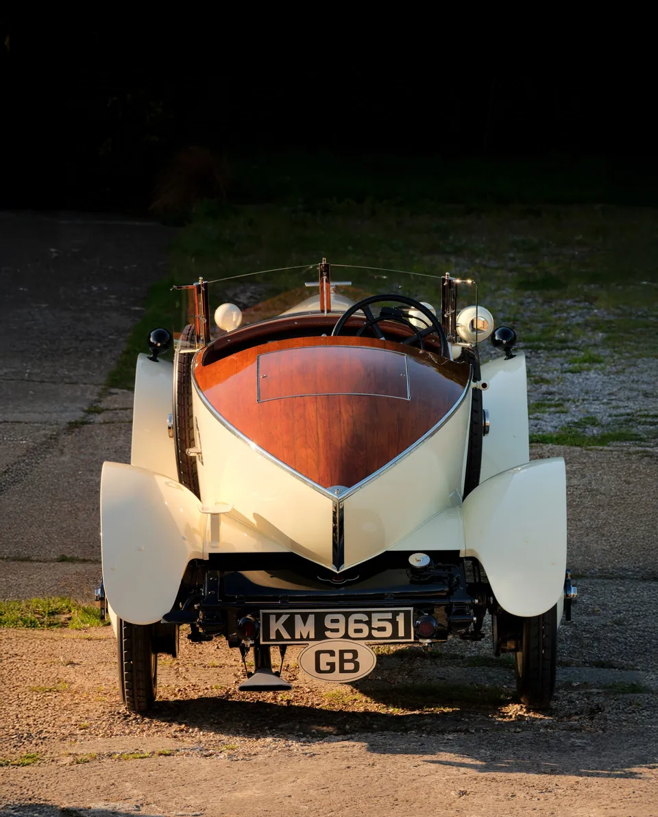1927 Bentley 3 Litre Speed Model boat-tail, photograph 17