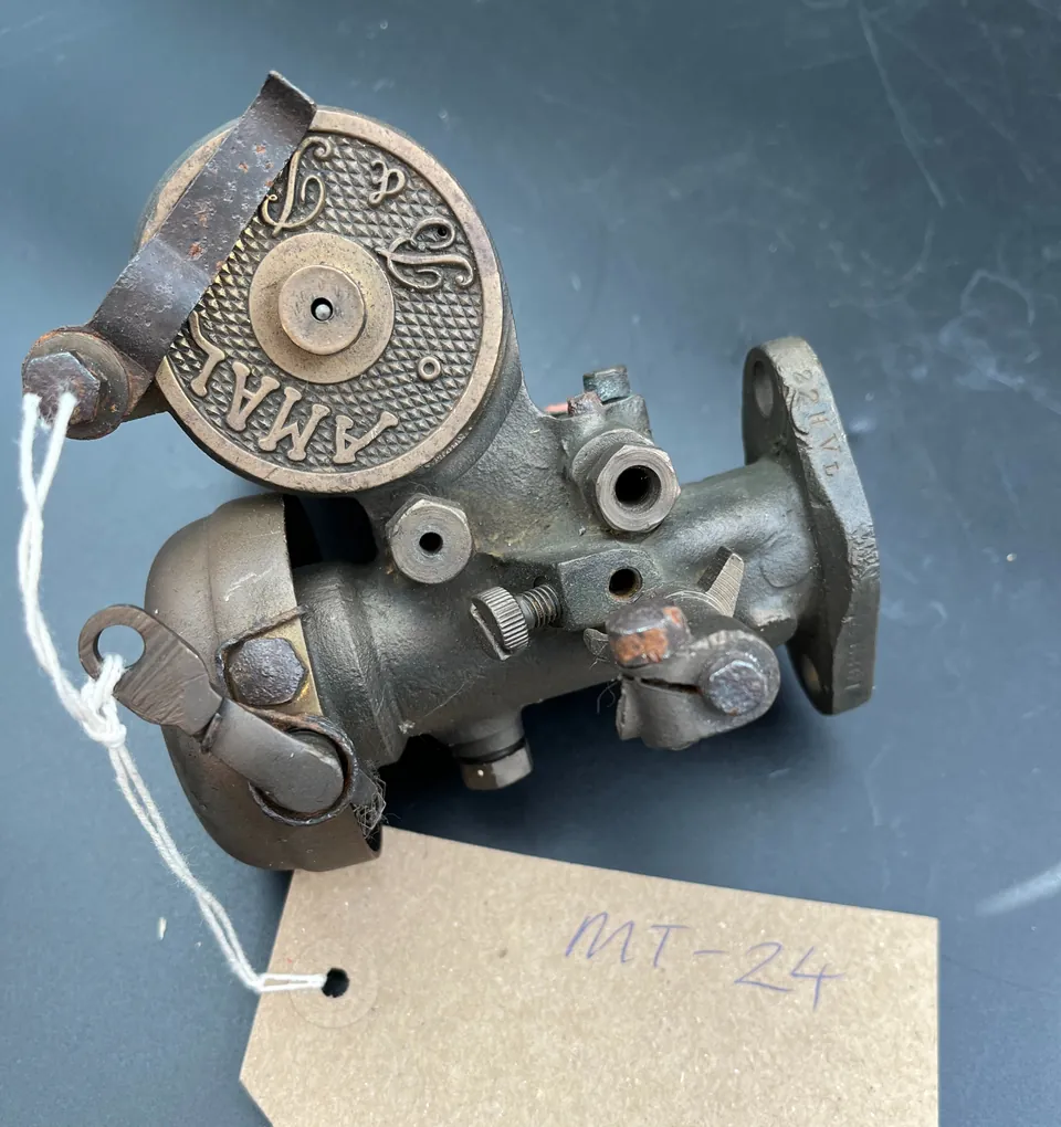 Amal 23mm carburettor, probably 1920s motorcycle