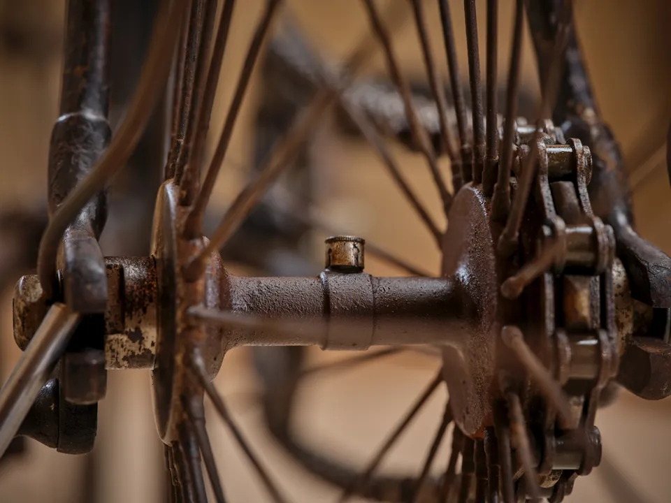 1890 Coventry Machinists' Co. Model C Safety Bicycle, photograph 19