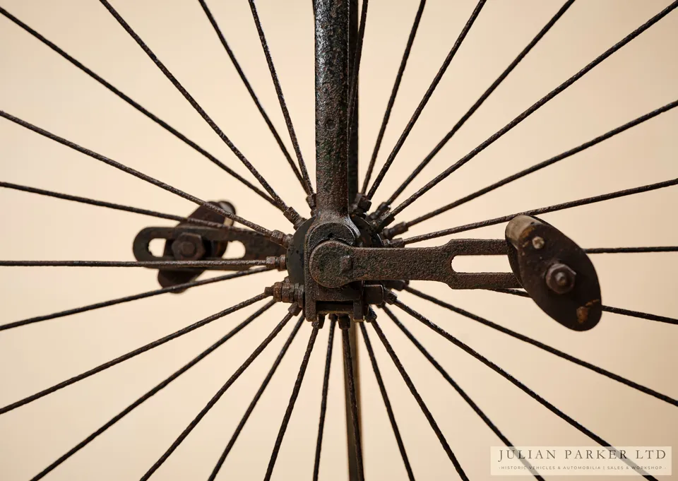 46-inch Transitional Starley Bicycle, photograph 6