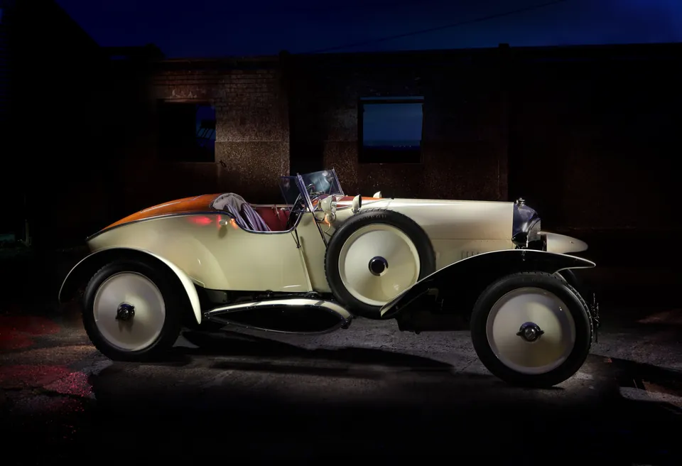 1927 Bentley 3 Litre Speed Model boat-tail, photograph 6