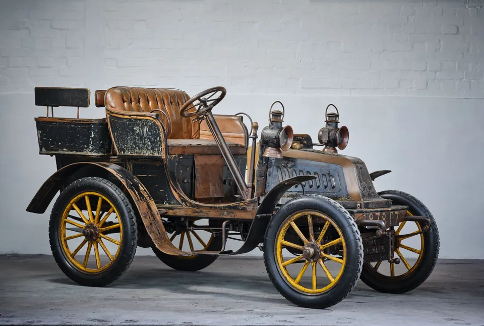1901 Darracq Type C Rear-Entrance Tonneau