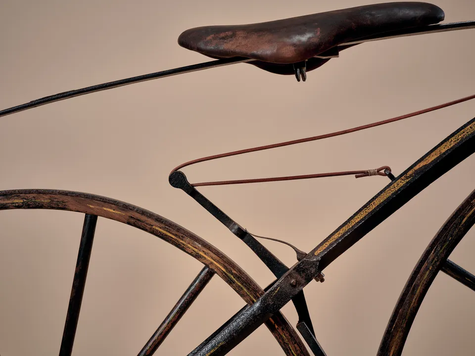 1869 Compagnie Parisienne Velocipede, photograph 1