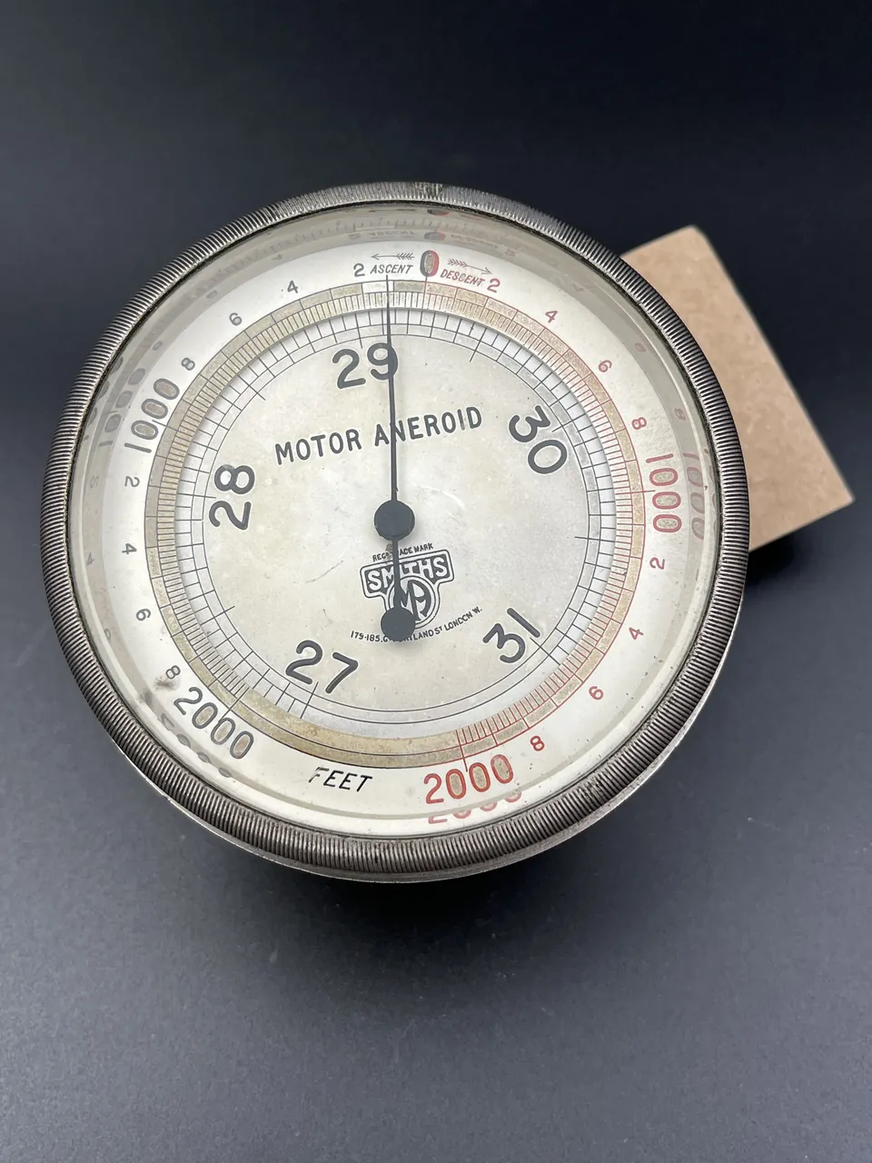 Smiths 'Motor Aneroid'