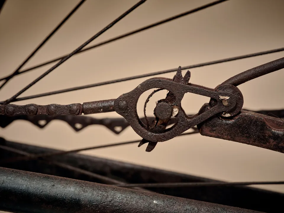 c.1896 "Alert" Lever-Operated Bicycle, photograph 18