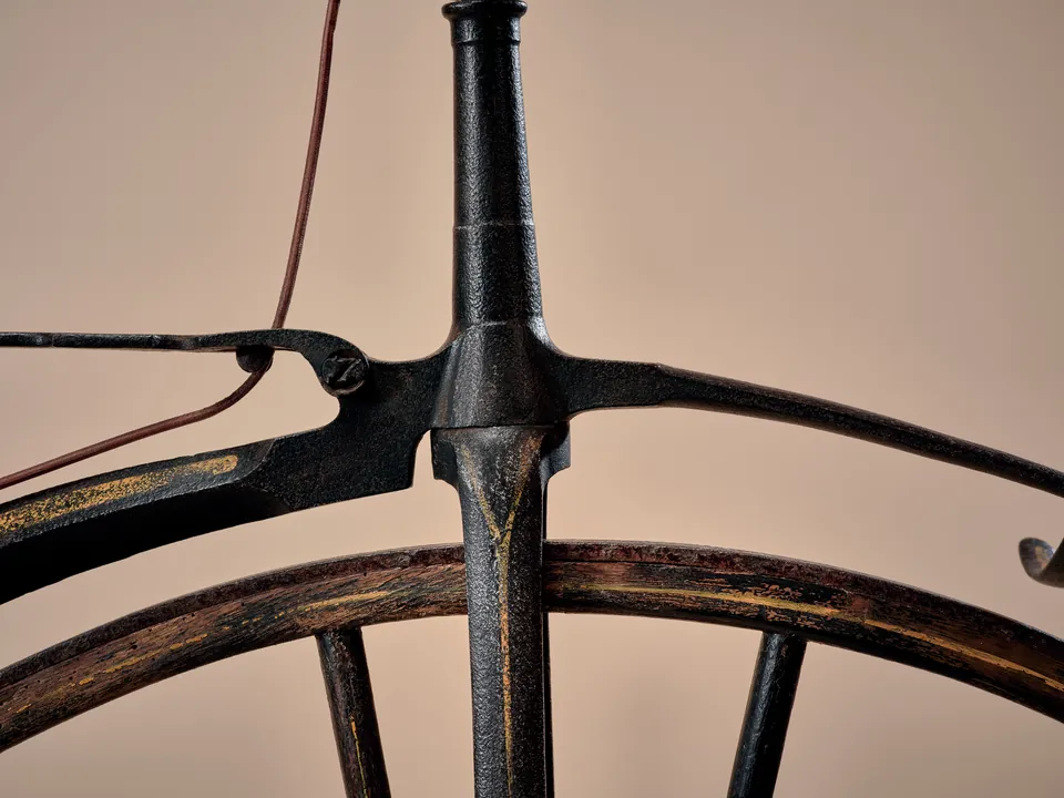 1869 Compagnie Parisienne Velocipede, photograph 2